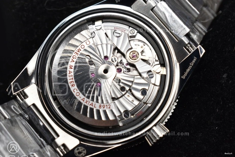 Edition Black 1:1 Clone Best on 300 VSF A8912 Seamaster Heritage Bracelet Dial SS Super 0208